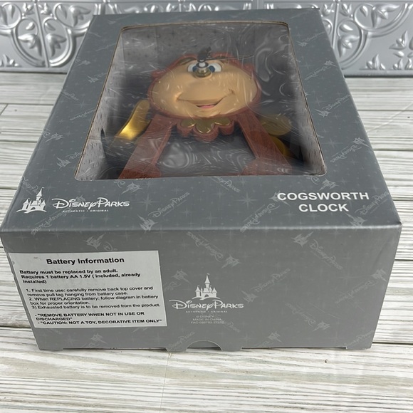 Disney Beauty And The Beast Cogsworth Pendulum Clock - Picture 4 of 4